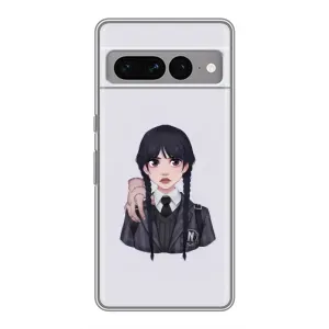 Чохли Венсдей на Google Pixel 7 Pro Уенсдей (AlphaPrint) (Венздей і Річ)