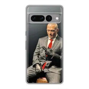 Чехол с принтом «Усик Hitman» для Google Pixel 7 Pro