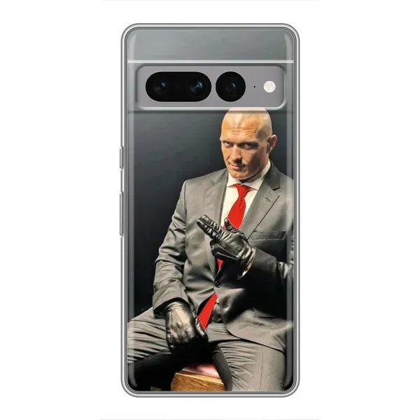 Чехол с принтом «Усик Hitman» для Google Pixel 7 Pro