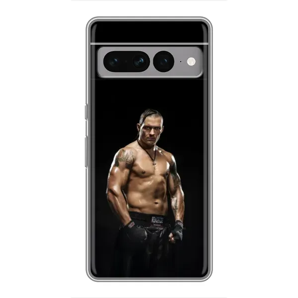 Чехол с принтом «Чемпион Александр Усик» для Google Pixel 7 Pro