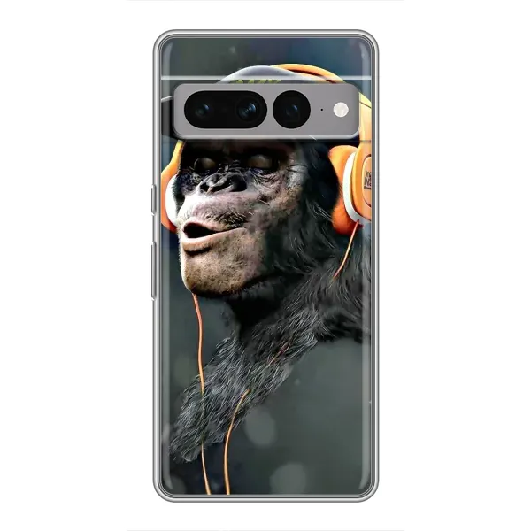 Чехол с принтом «В наушниках» для Google Pixel 7 Pro