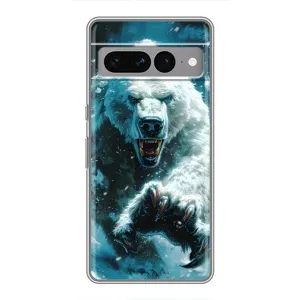 Чехол с принтом «Полярный медведь» для Google Pixel 7 Pro