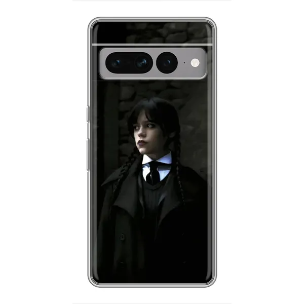 Чехол с принтом «Темный стиль Уэнздей» для Google Pixel 7 Pro Чехол с принтом «Темный стиль Уэнздей» для Google Pixel 7 Pro