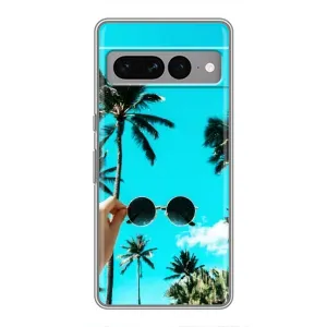 Силиконовый чехол с КАРТИНКАМИ лето для Google Pixel 7 Pro (AlphaPrint)