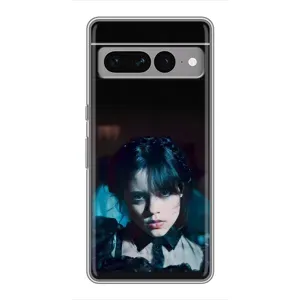 Чохли Венсдей на Google Pixel 7 Pro Уенсдей (AlphaPrint) (погляд Венздей)