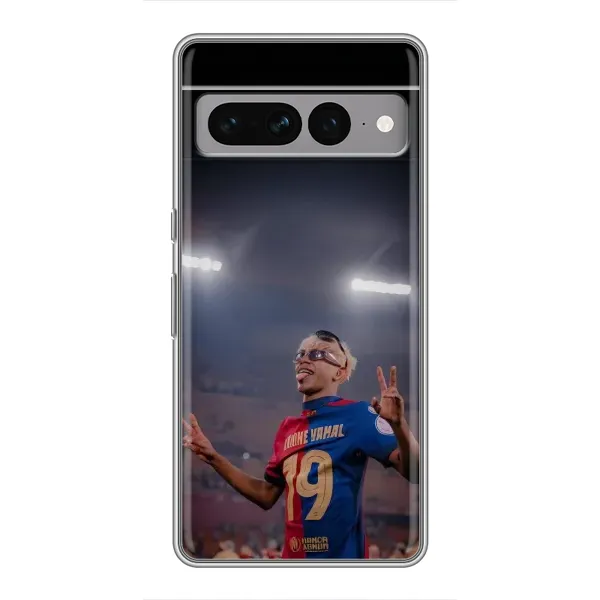 Чохол з принтом «Ямаль на стадіоні» для Google Pixel 7 Pro Чохол з принтом «Ямаль на стадіоні» для Google Pixel 7 Pro