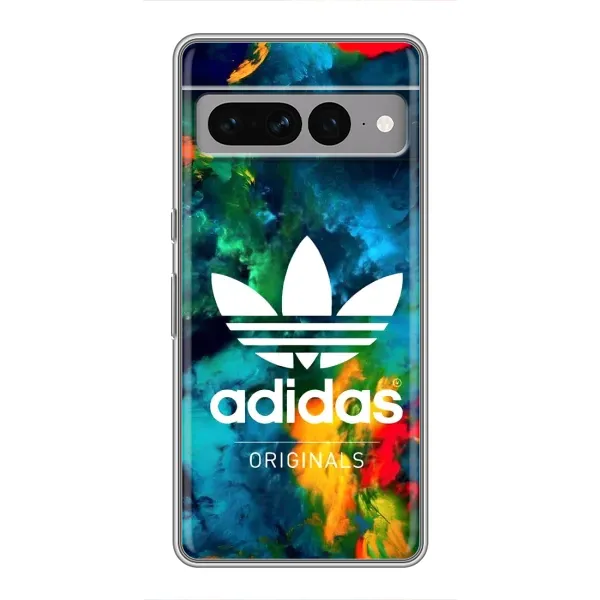 Чехол с принтом «Яркий Адидас» для Google Pixel 7 Pro Чехол с принтом «Яркий Адидас» для Google Pixel 7 Pro