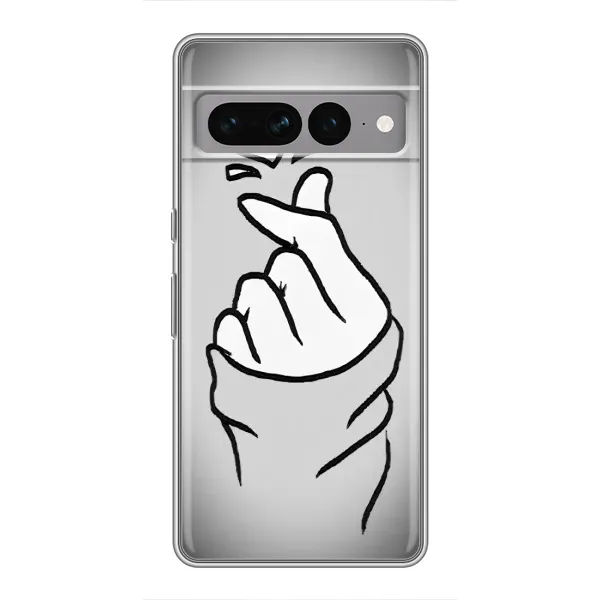 Чехол с принтом «Значок Love» для Google Pixel 7 Pro