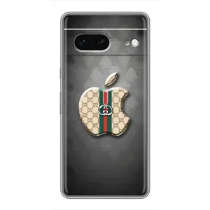 Чехлы ГУЧЧИ для Гугл Пиксель 7 (AlphaPrint) (Apple gucci)