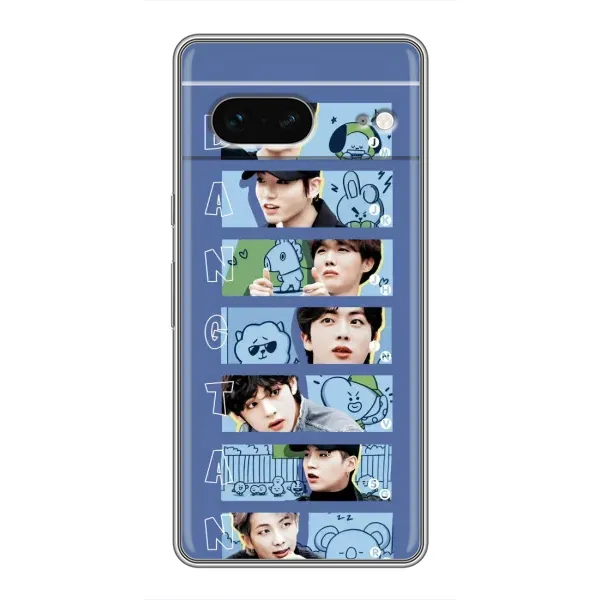 Чехол с принтом «Bangtan» для Google Pixel 7 Чехол с принтом «Bangtan» для Google Pixel 7