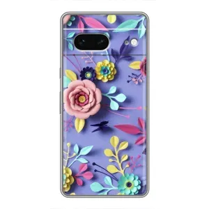 Чохли з квітами для Google Pixel 7 (VPrint) (Дизайн квітів)