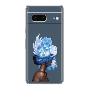 Чехлы (ART) Цветы на Google Pixel 7 (VPrint) (Квіти на голові)
