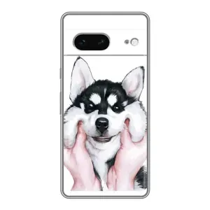 Чехол с принтом «Довольный Хаски» для Google Pixel 7