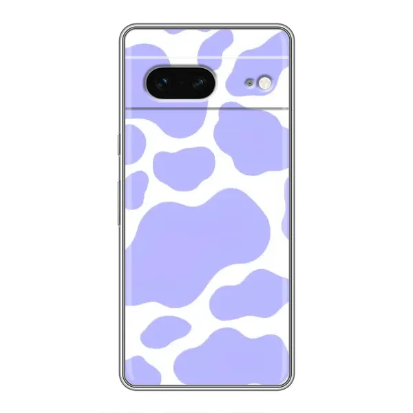 Чехол с принтом «Фиолетова Буренка» для Google Pixel 7