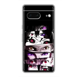 Чехол с принтом «Глаза Anime» для Google Pixel 7