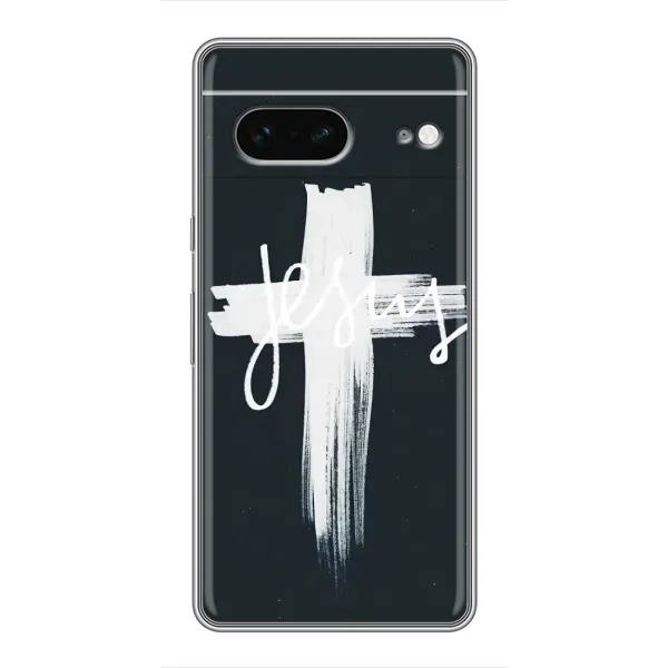 Чехол с принтом «Иисус» для Google Pixel 7