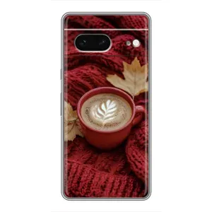 Чохол з принтом «Кава на ковдрі» для Google Pixel 7