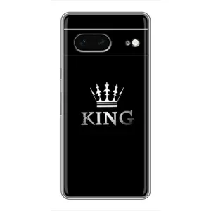 Чехол с принтом «KING» для Google Pixel 7