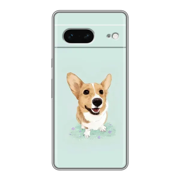 Чехол с принтом «Корги» для Google Pixel 7
