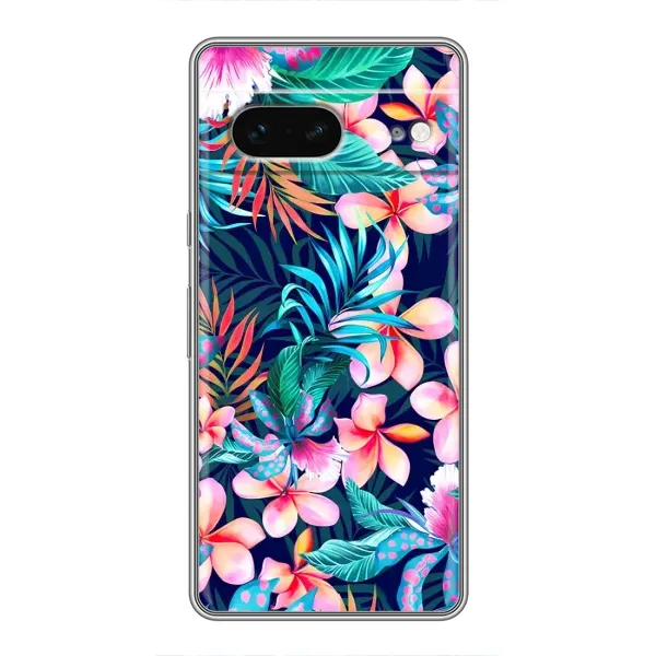 Чехол с принтом «Красочные цветы» для Google Pixel 7 Чехол с принтом «Красочные цветы» для Google Pixel 7