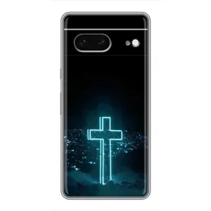 Християнські Чохли для Google Pixel 7 (AlphaPrint) (Хрест і місто)