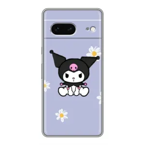Чехол с кроликом Куроми на Google Pixel 7 (Куроми в цветах)