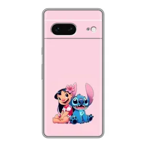 Чохол з принтом Стіч на Google Pixel 7 (Ліло і Стіч)