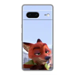 Чохол з принтом «Лис Нік» для Google Pixel 7
