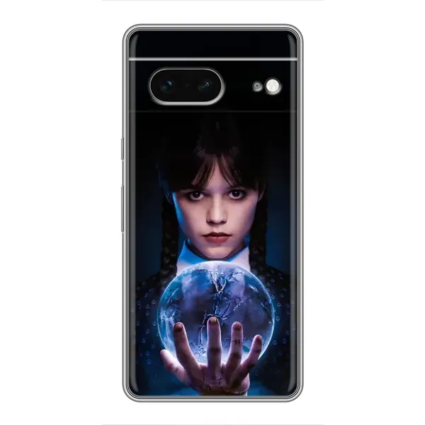Чехол с принтом «Магическая сфера Уэнздей» для Google Pixel 7