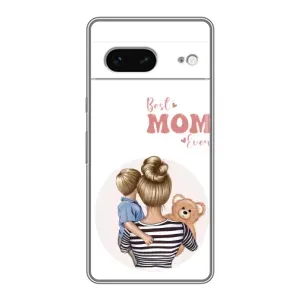 Чехол с принтом «Мама и сын» для Google Pixel 7