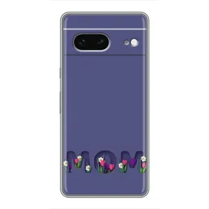 Чехол с принтом «Мама в цветах» для Google Pixel 7