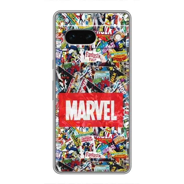 Чехол с принтом «Марвел комиксы» для Google Pixel 7