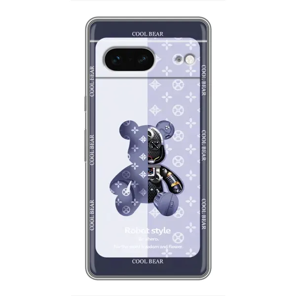 Чехол с принтом «Медвежонок LV» для Google Pixel 7