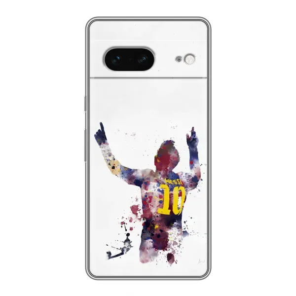 Чехол с принтом «Messi Barca» для Google Pixel 7
