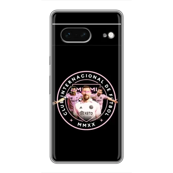 Чехол с принтом «Месси в лого» для Google Pixel 7