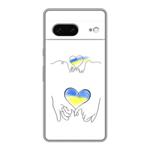 Чохол для Патріота України Google Pixel 7 - (AlphaPrint) (Мир Україні)