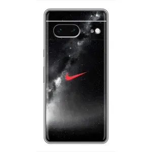 Чохол для Google Pixel 7 - з принтом Найк (AlphaPrint) (Найк червоний)