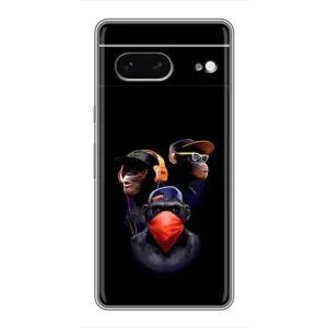 Чехол с Обезьянами Google Pixel 7 - (AlphaPrint)