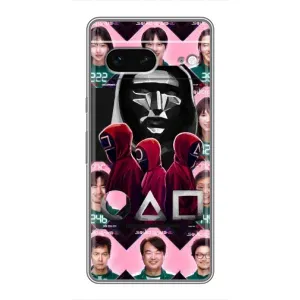 Чохол з принтом «Учасники Гра кальмара» для Google Pixel 7