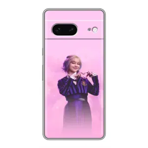 Чехол с принтом «Яркая Энид Уэнздей» для Google Pixel 7