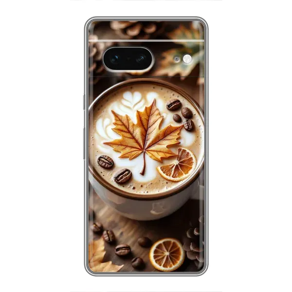 Чохол з принтом «Пряна кава» для Google Pixel 7 Чохол з принтом «Пряна кава» для Google Pixel 7
