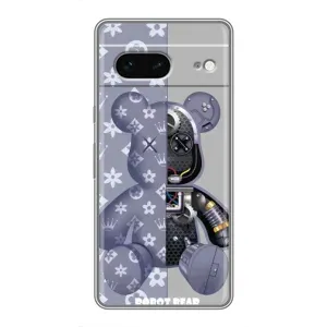 Крутые Чехлы Луи Виттон для Google Pixel 7 (AlphaPrint) (Робот Мишка)