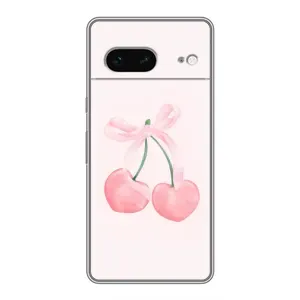 Чехол с принтом «Розовые вишни» для Google Pixel 7