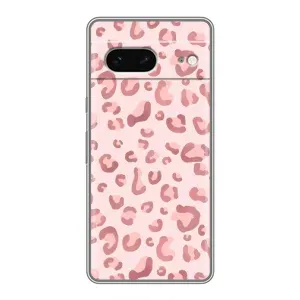 Чехол с принтом «Розовый леопард» для Google Pixel 7