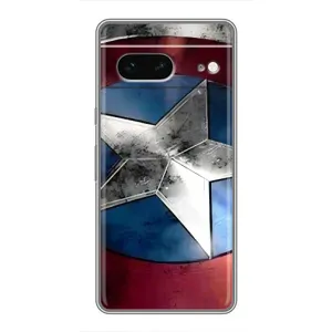 Чехол с принтом «Щит Капитана Америки» для Google Pixel 7