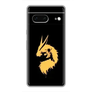 Чехол с принтом «силуэт Курама Наруто» для Google Pixel 7