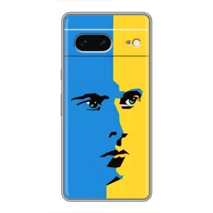 Украинские Чехлы для Google Pixel 7 с картинкой УПА (AlphaPrint) (Степан Бандера)