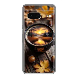 Чохол з принтом «Темна кава» для Google Pixel 7