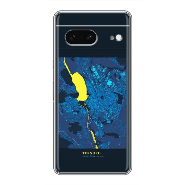 Чехол с принтом «Тернополь» для Google Pixel 7