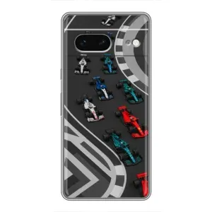 Чохол з принтом «Траса Ф1» для Google Pixel 7